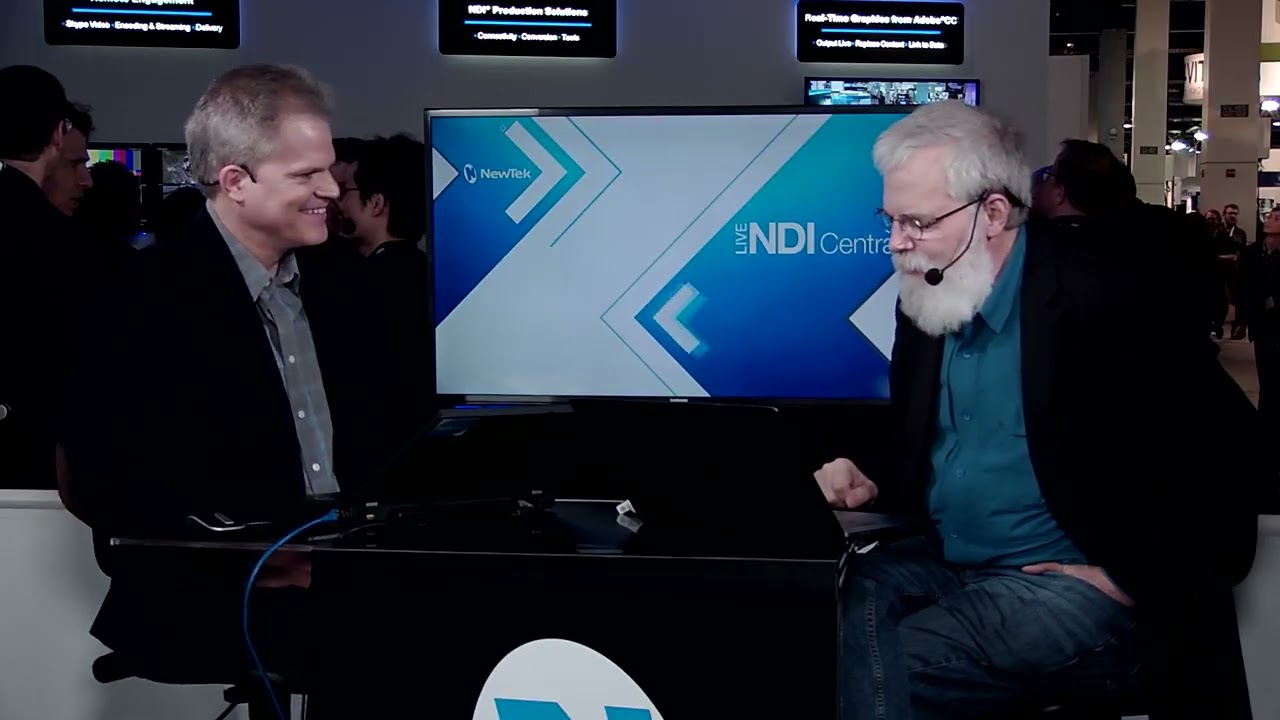 NewTek - Tim Jenison - NDI® Central Live at NAB 2018