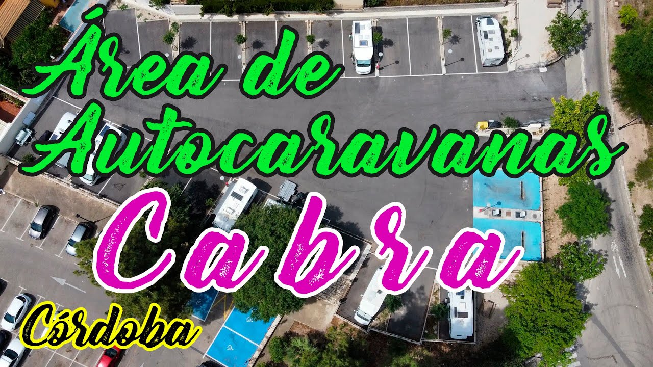 Área de Autocaravanas de Cabra (Córdoba)