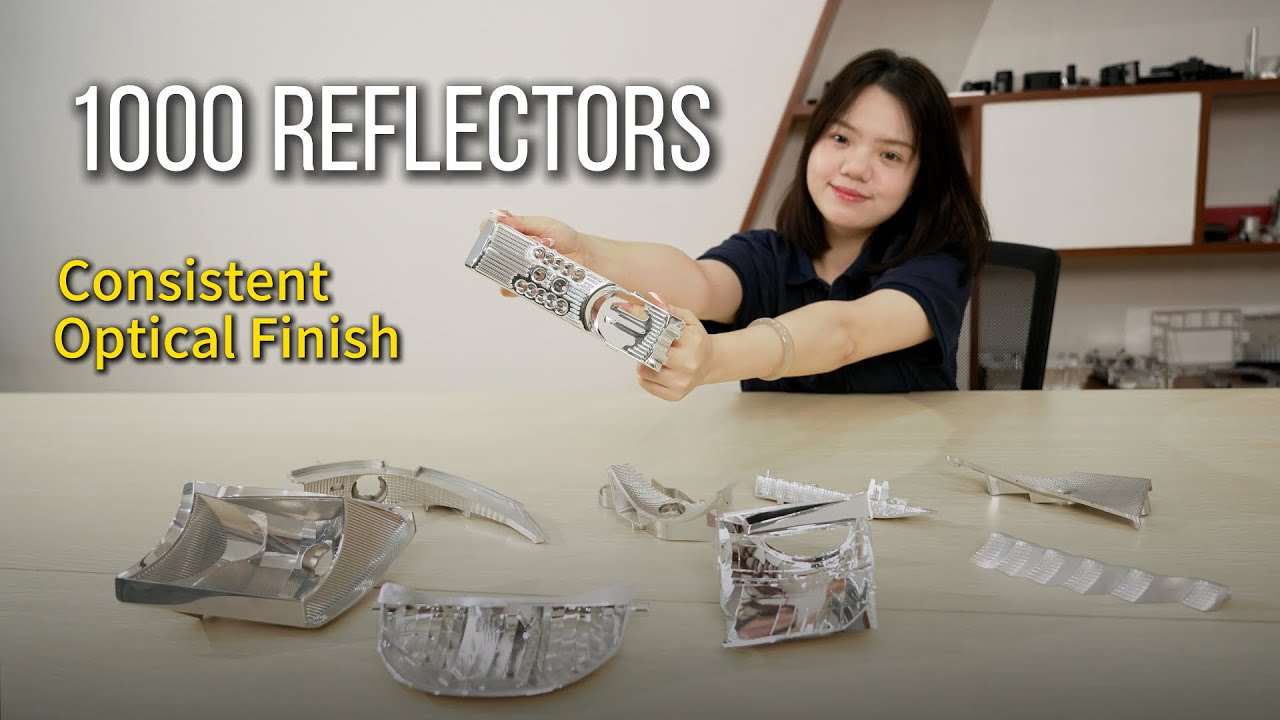 1,000 Reflectors, Consistent Optical Finish | WayKen Manufacturing