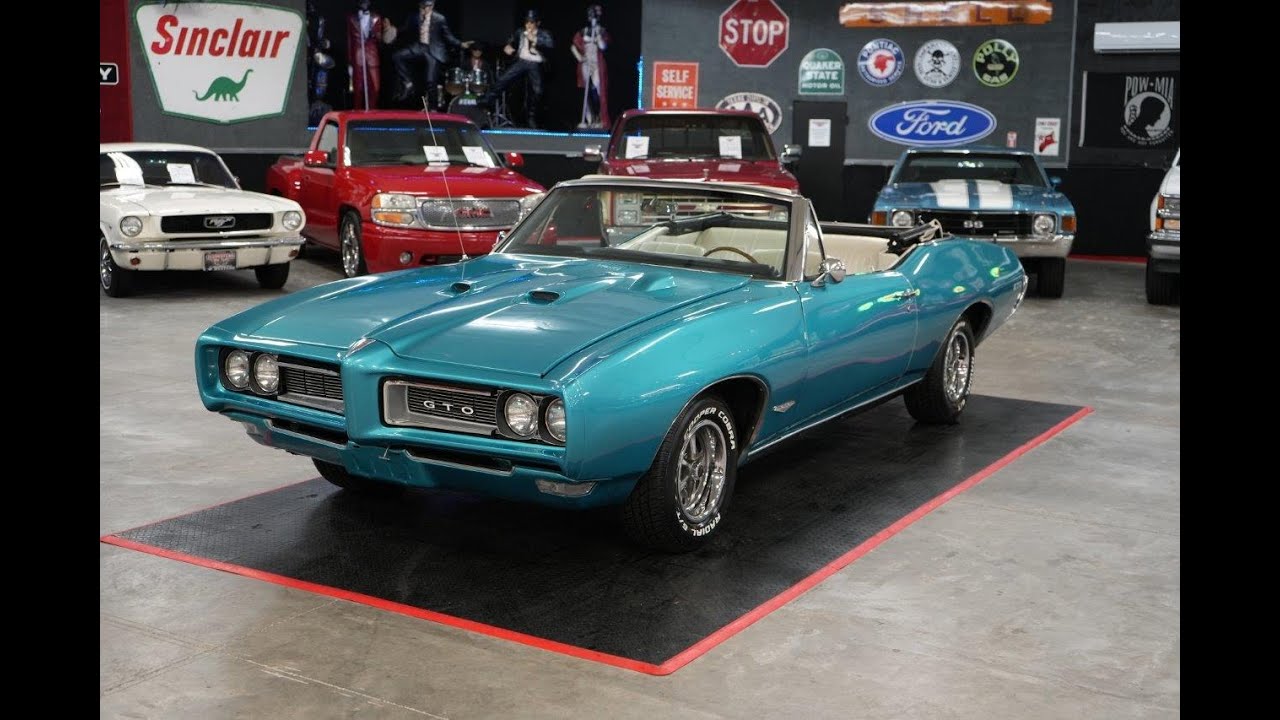 1968 PONTIAC GTO CONVERTIBLE