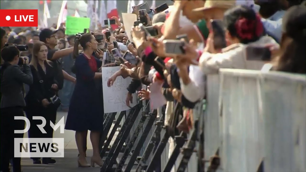 LIVE: Sheinbaum Leads Massive Rally in Mexico City&rsquo;s Z&oacute;calo | DRM News | AC1F
