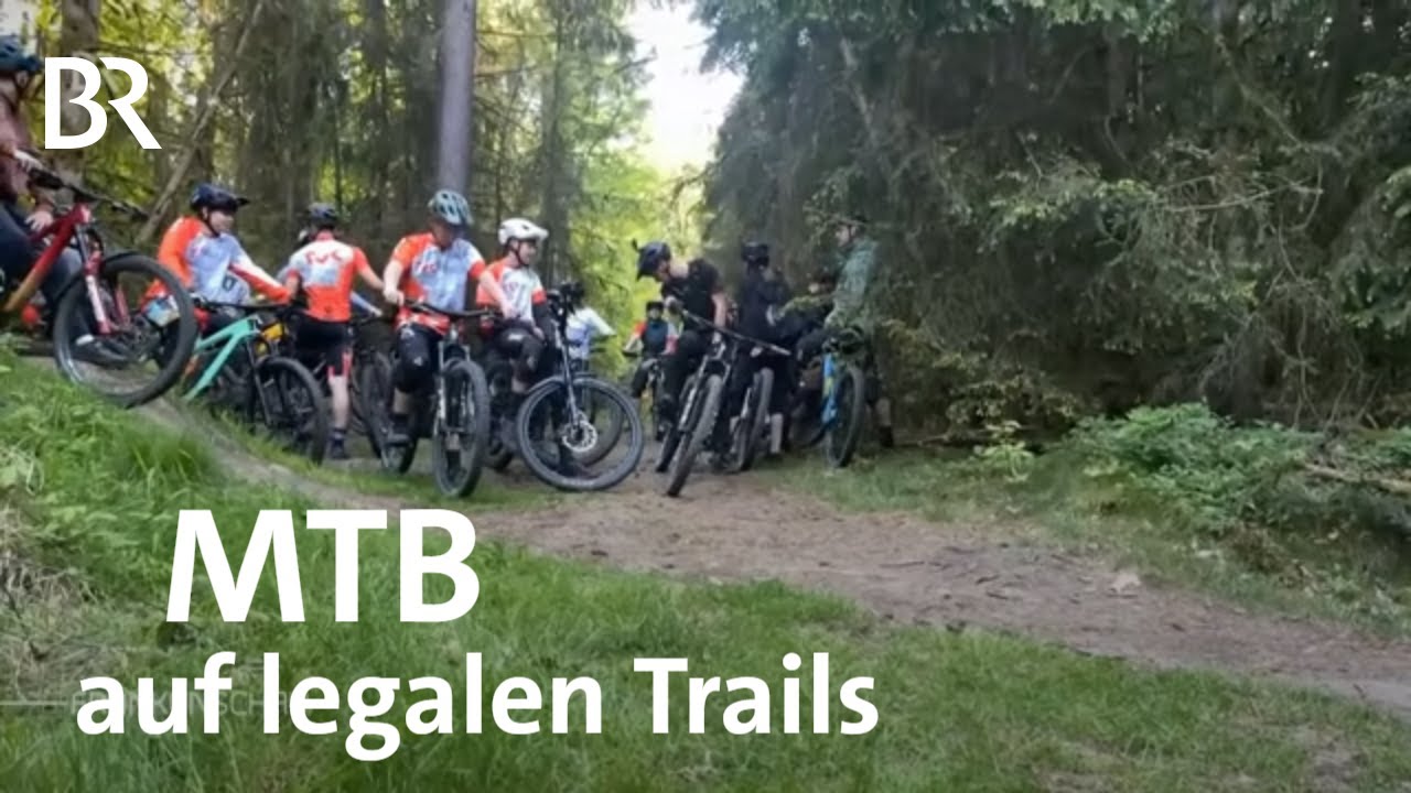 Gelenkter Radsport: Legale Mountainbike-Trails | MTB in den Bergen | Frankenschau | BR