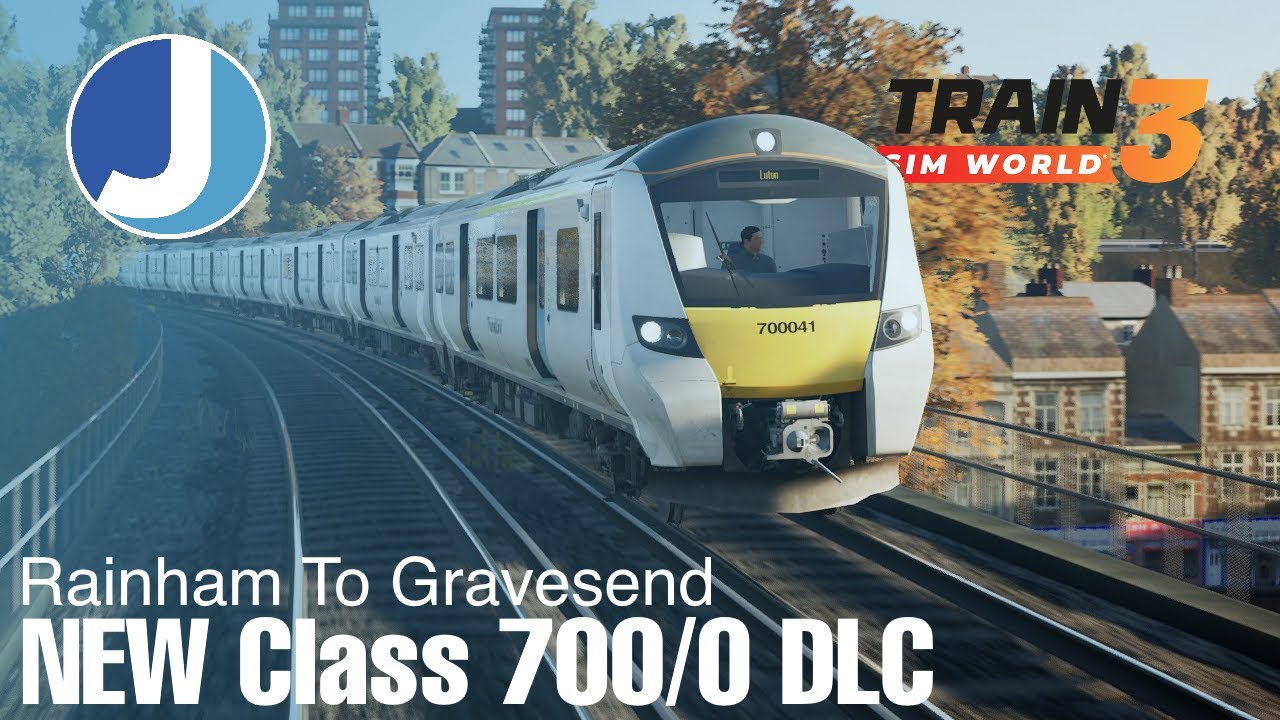 NEW Class 700 Siemens Desiro City | Train Sim World 3 | First Looks | Rainham to Gravesend