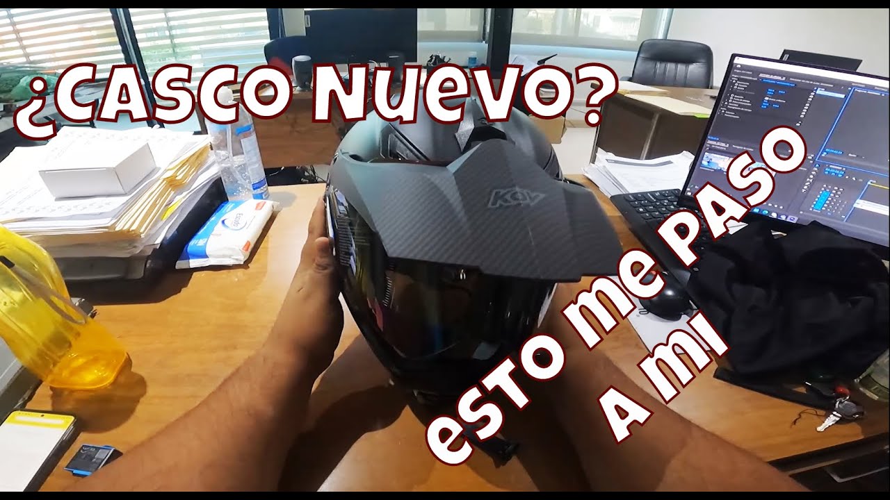 ¿Piensas comprar un casco económico? Esto me paso a mi...