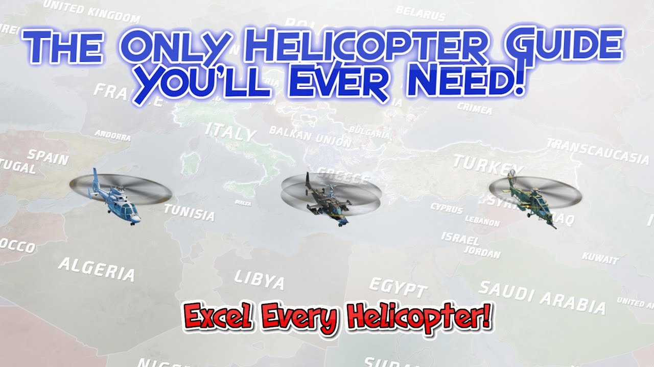The Only Helicopter Guide You'll Ever Need for Supremacy WW3! Excel Every Helicopter! (2026)
