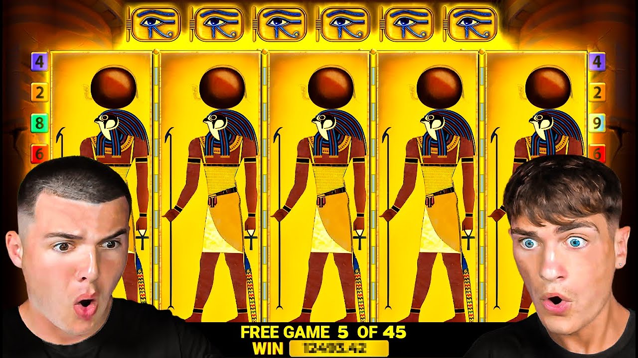 WE GOT OUR RECORD WIN ON EYE OF HORUS! (MAX BET)
