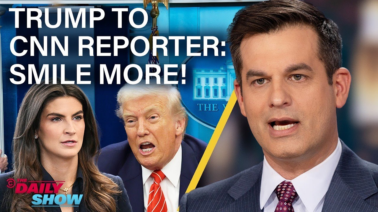 Trump Attacks CNN's Kaitlan Collins Over Epstein Q & Renovates D.C. in His Image | The Daily Show