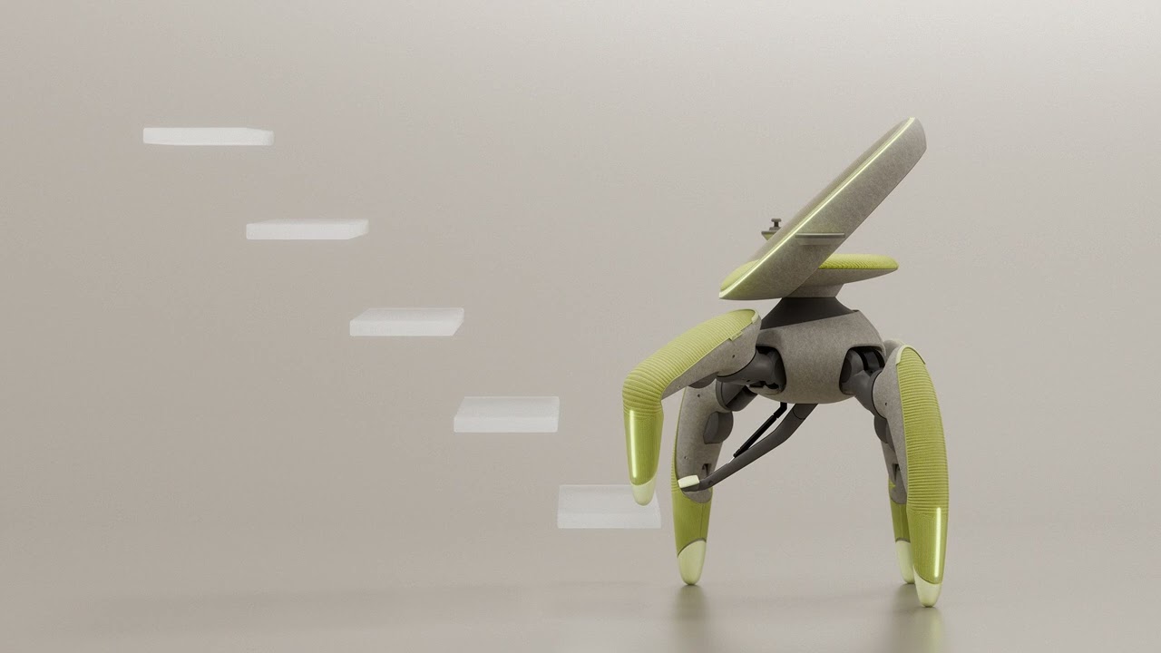 Toyota's "Walk Me" Robot Chair: A Crab-Like Companion for Enhanced Mobility