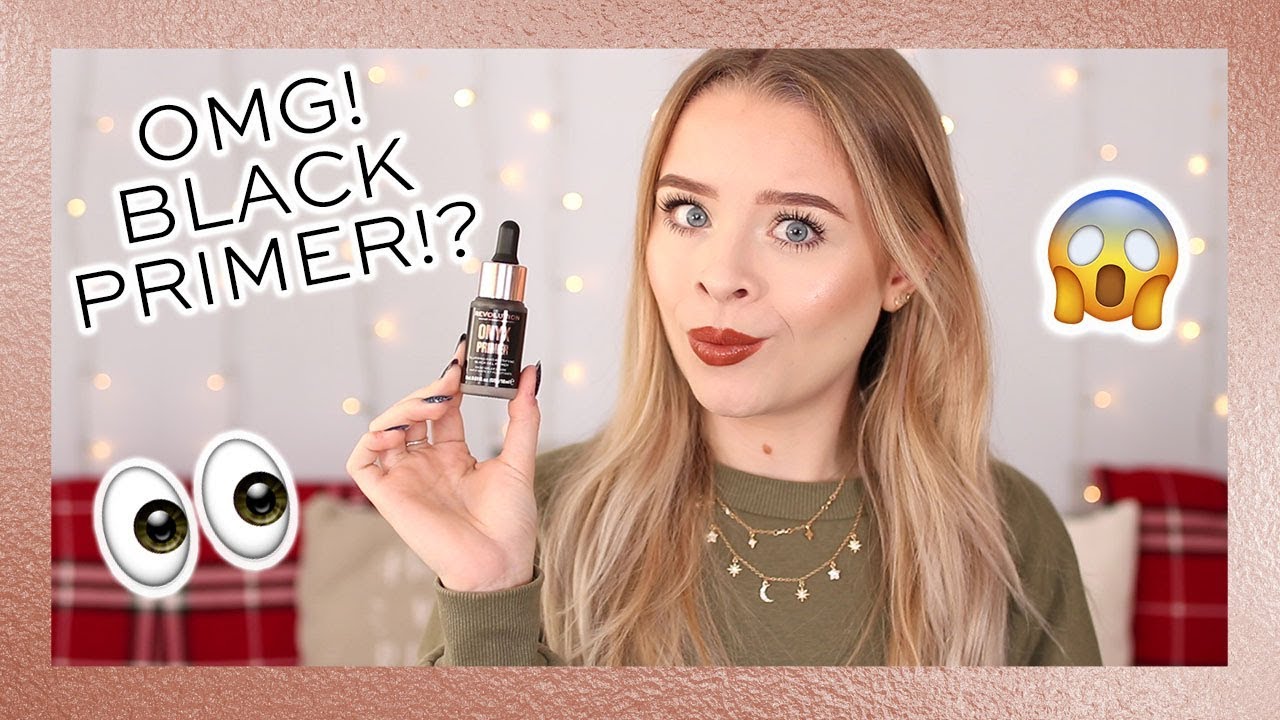 REVOLUTION | TESTING THE BRAND NEW BLACK GEL ONYX PRIMER