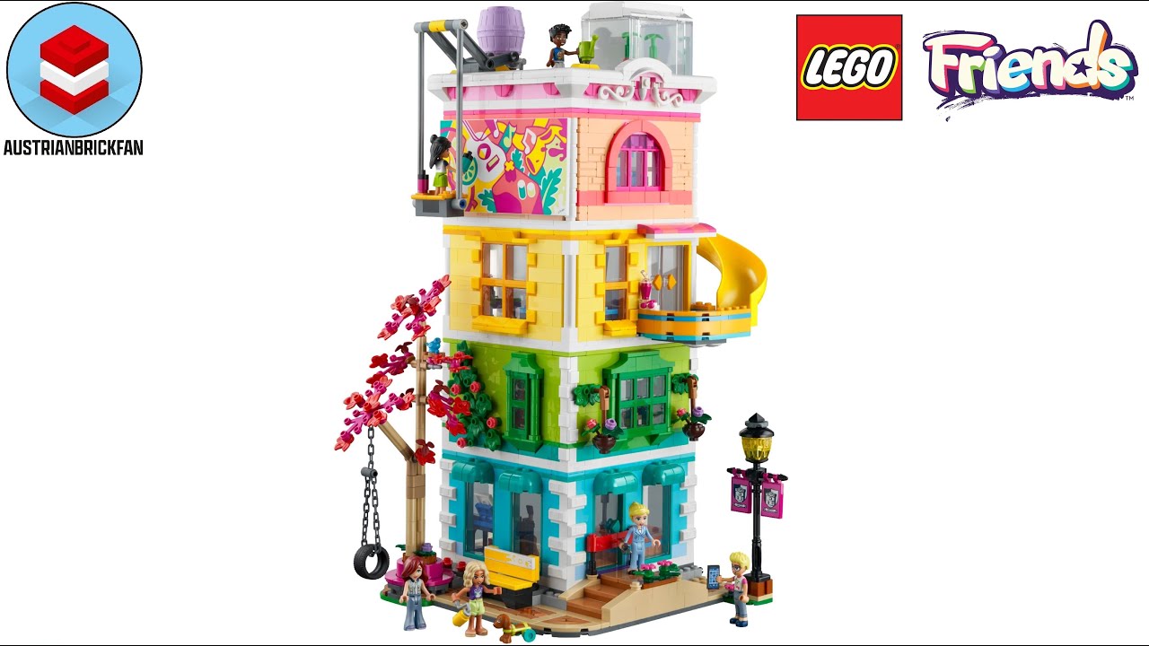 LEGO Friends 41748 Heartlake City Community Center - LEGO Speed Build Review
