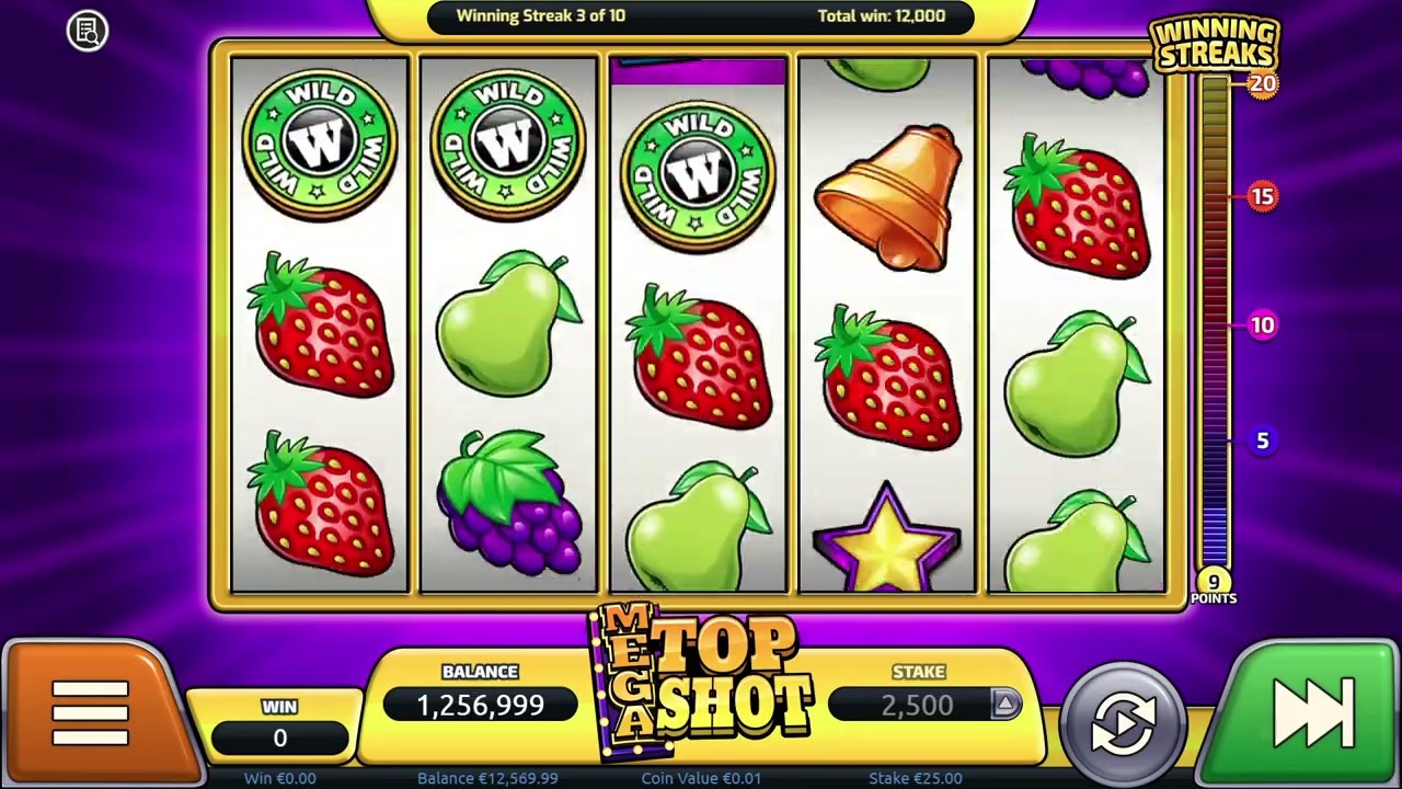 Mega Top Shot Slots - Big Win - Air Dice Casino Game Studio