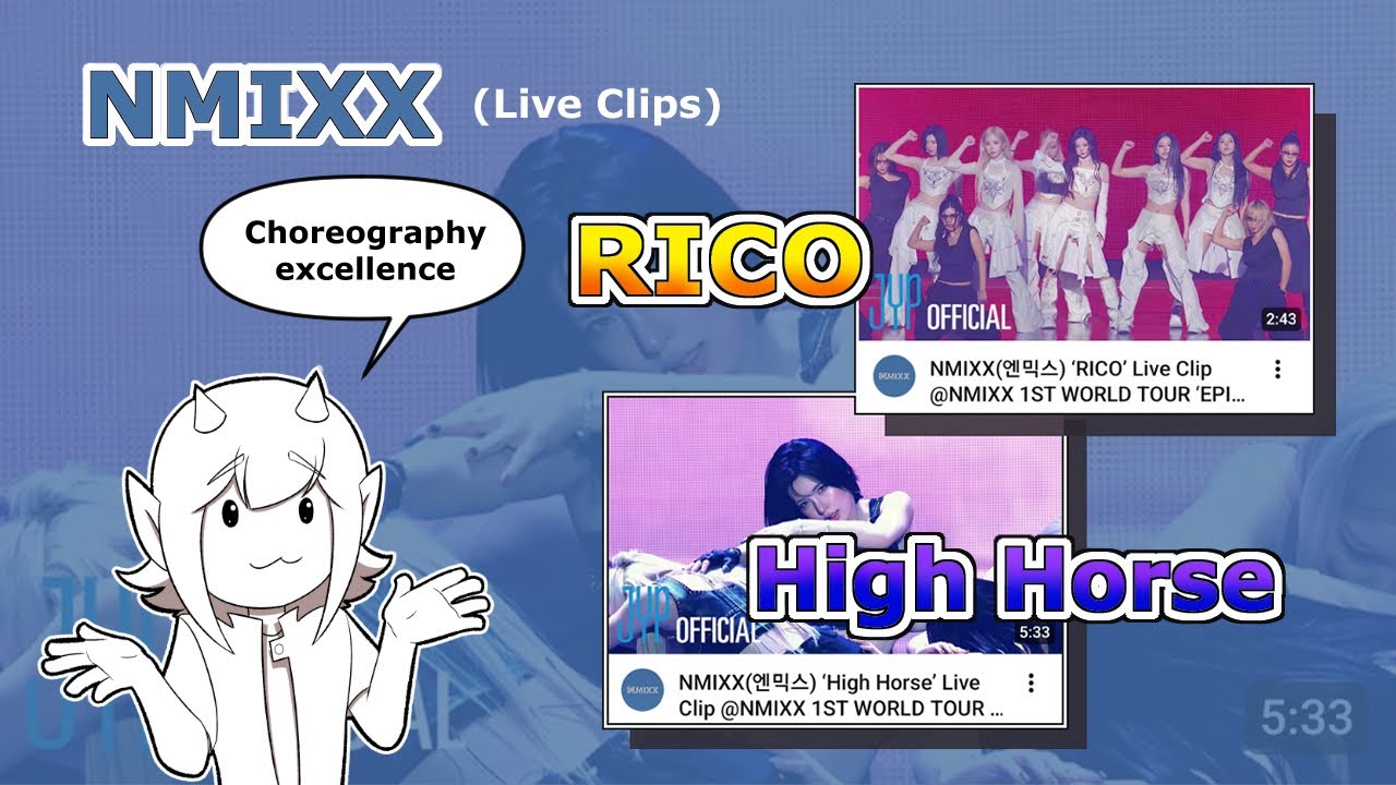 Reacting to NMIXX Zero Frontier Concert Stages: High Horse + RICO (Choreography Reveal!)