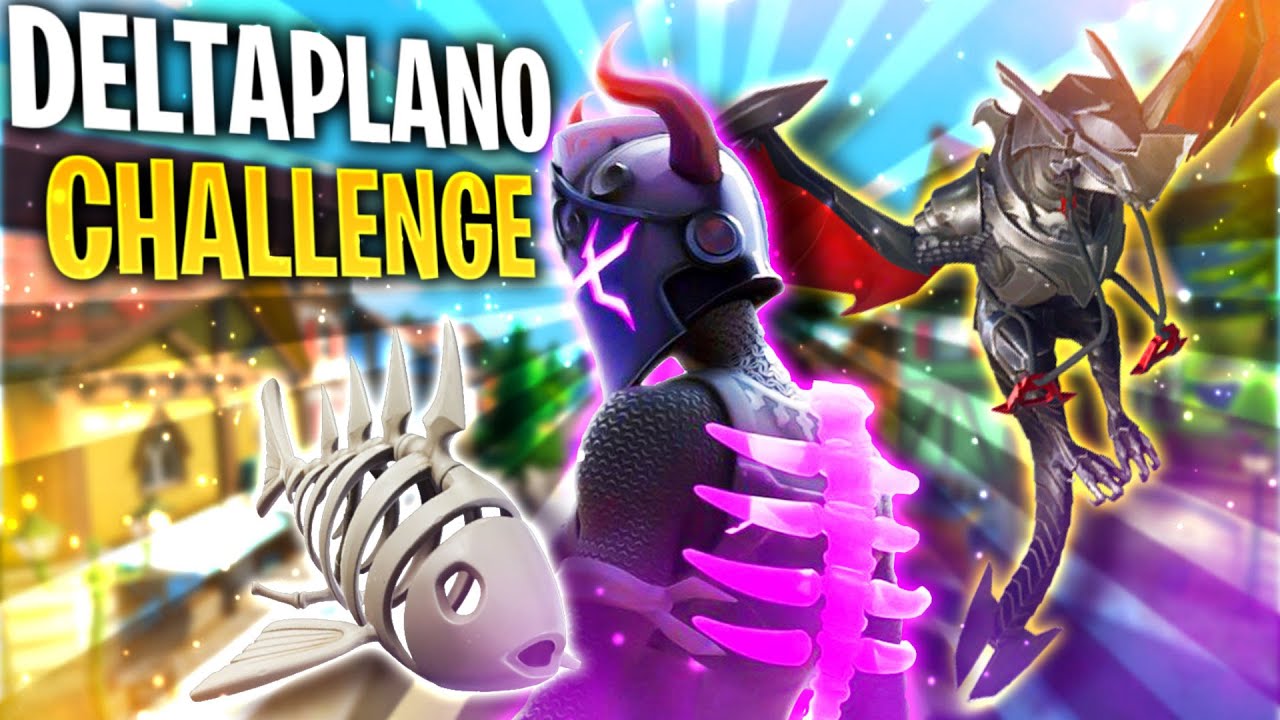 IL GRAN RITORNO DELLA DELTAPLANO CHALLENGE SU FORTNITE !!