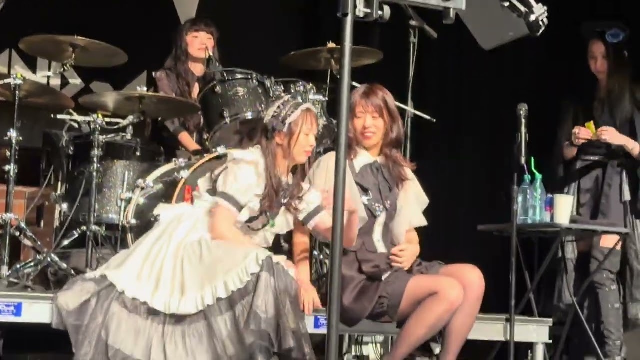 BAND MAID - Kanami Struggles to Stay Awake During Magic Spell Time - Live 4K Spokane 08/12/23
