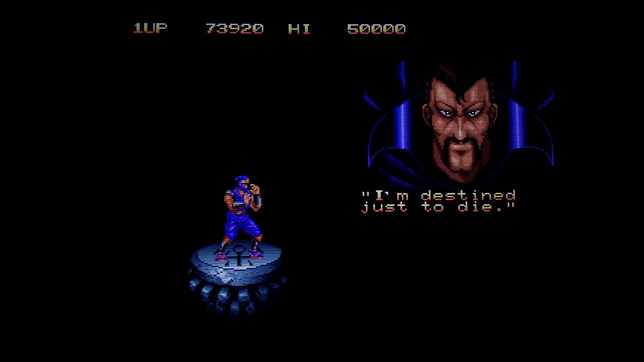 Magician Lord MVS Using Omega CMVS PACKAPUNCH cable RGB Scart to HDMI through OSSC Scanlines