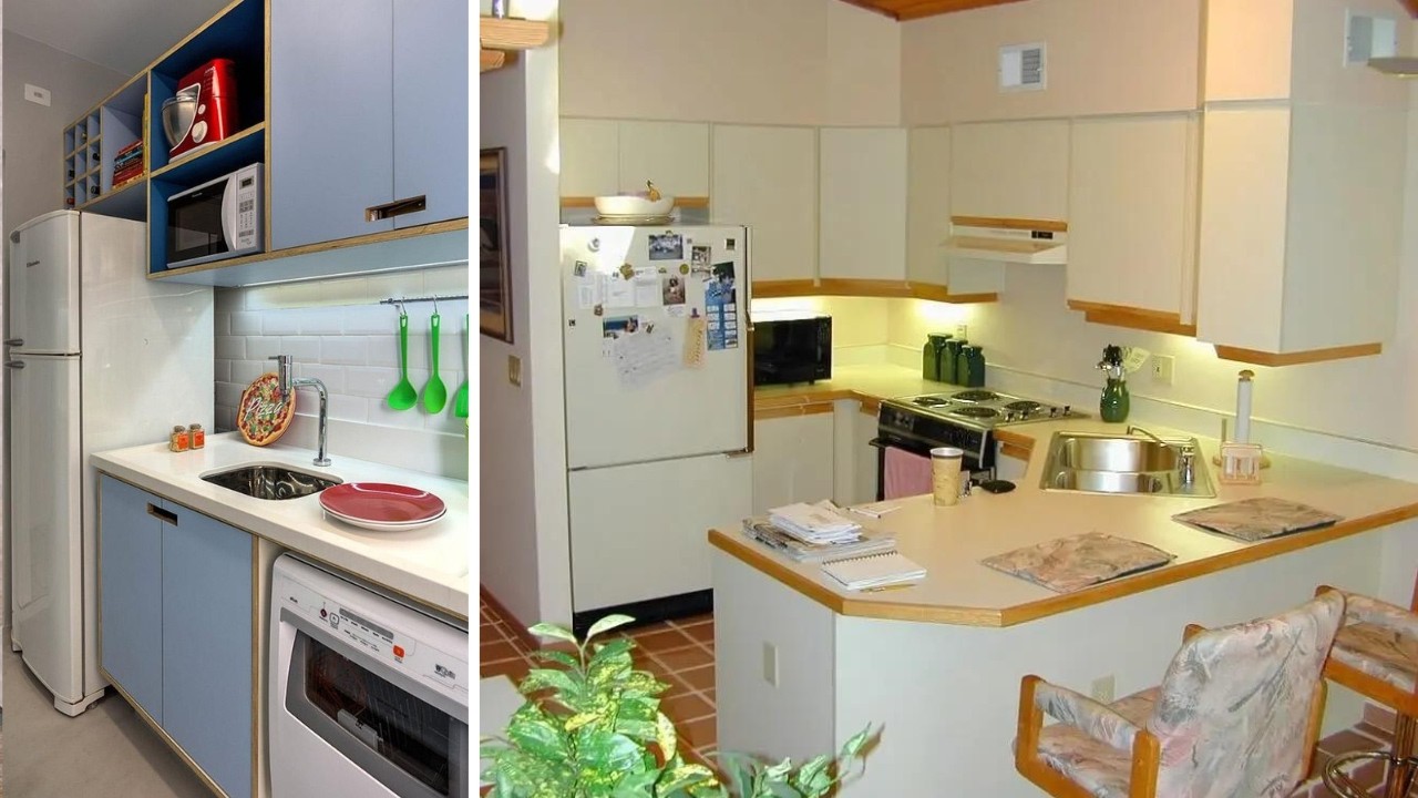 +298 iDEAS DE DECORACION DE COCINAS SENCILLAS, bonitas y económicas para inspirarte en tu hogar