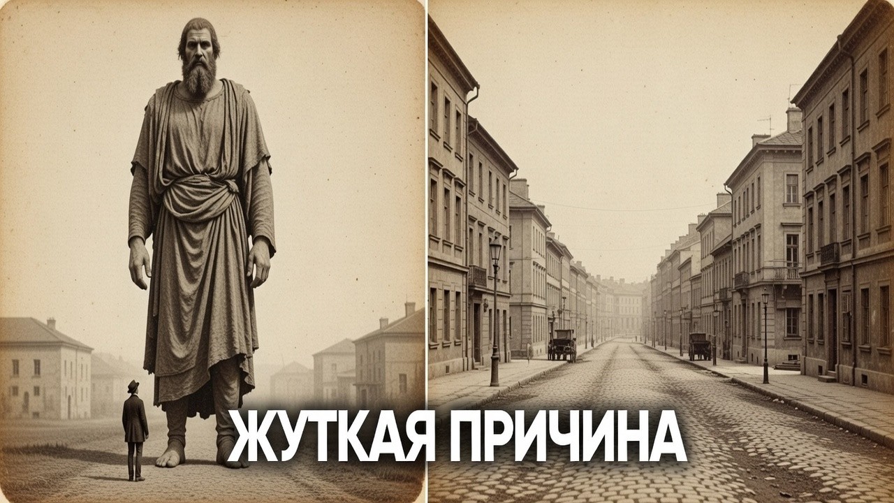 Куда пропали гиганты Тартарии после великого обрыва?