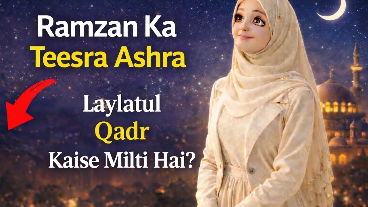 Ramzan Ka Teesra Ashra | Laylatul Qadr Ki Raat Kaise Milegi? Taaq Raaton Me Kya Karein