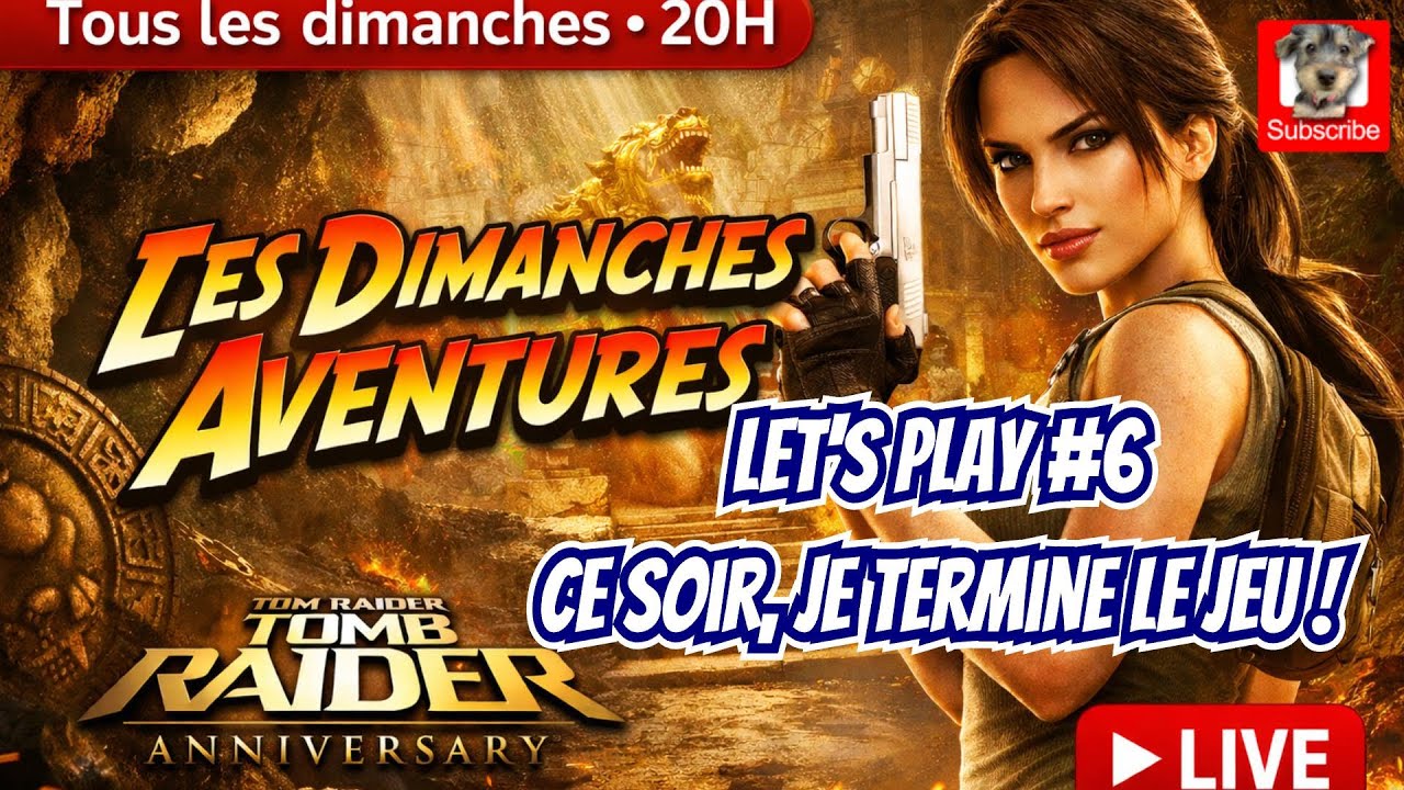 Les dimanches Aventures : Tomb Raider Anniversary (Ps2 / Ps5) #6 Ce soir, je termine le jeu !  #3