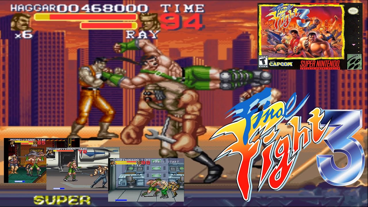 Final Fight 3 SNES – Full Walkthroughs in HD – Capcom’s Most Underrated Brawler