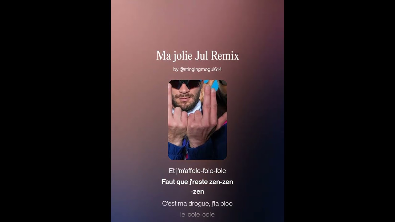 Ma jolie Jul Remix #2 