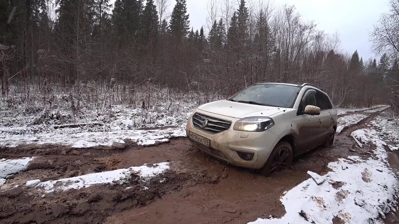 ВладелецRenault KOLEOSрешил угробить машинуLADA4X4/Тест зимней резины