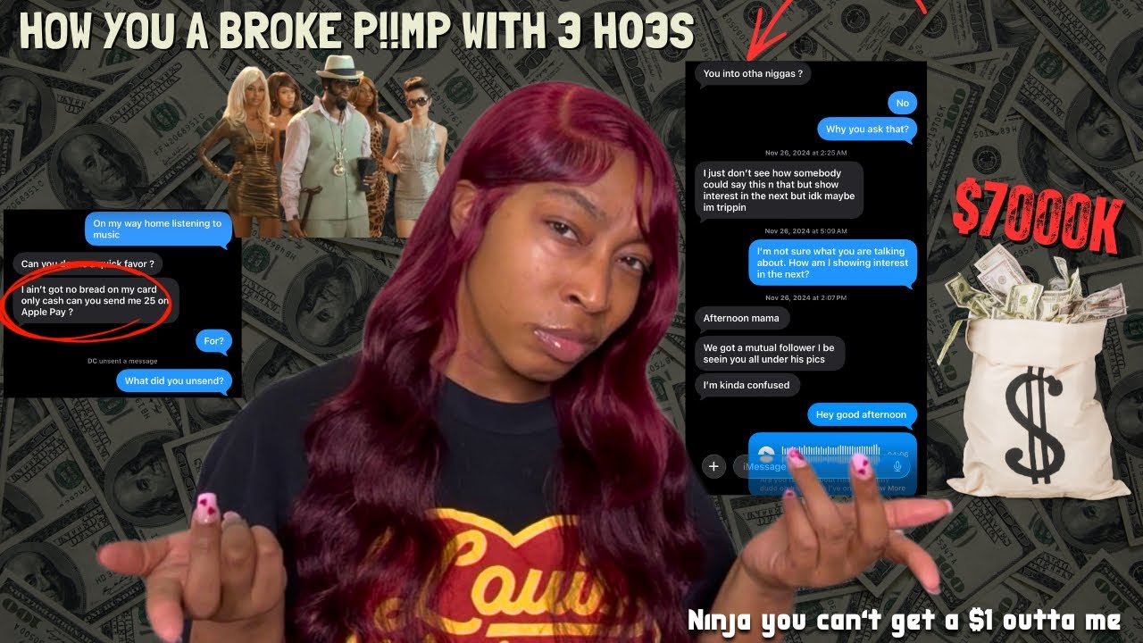 Storytime: He asked me for 7000k he was a broke boyfriend p!mp….