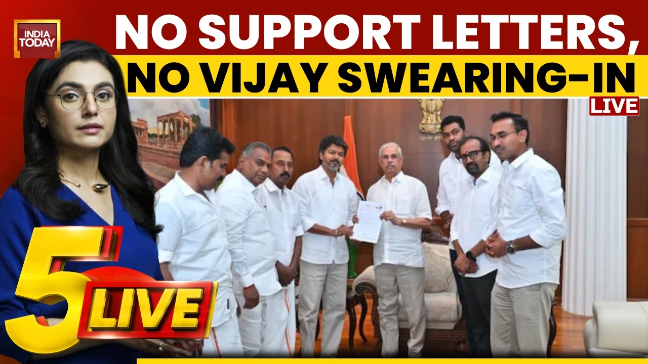 Tamil Nadu Election LIVE: Will  TVK Vijay Take Oath As TN CM? TVK's Govt Formation Formula Explained