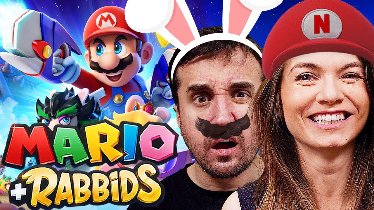 O NOVO JOGO DO MARIO!!! - Mario + Rabbids Sparks of Hope