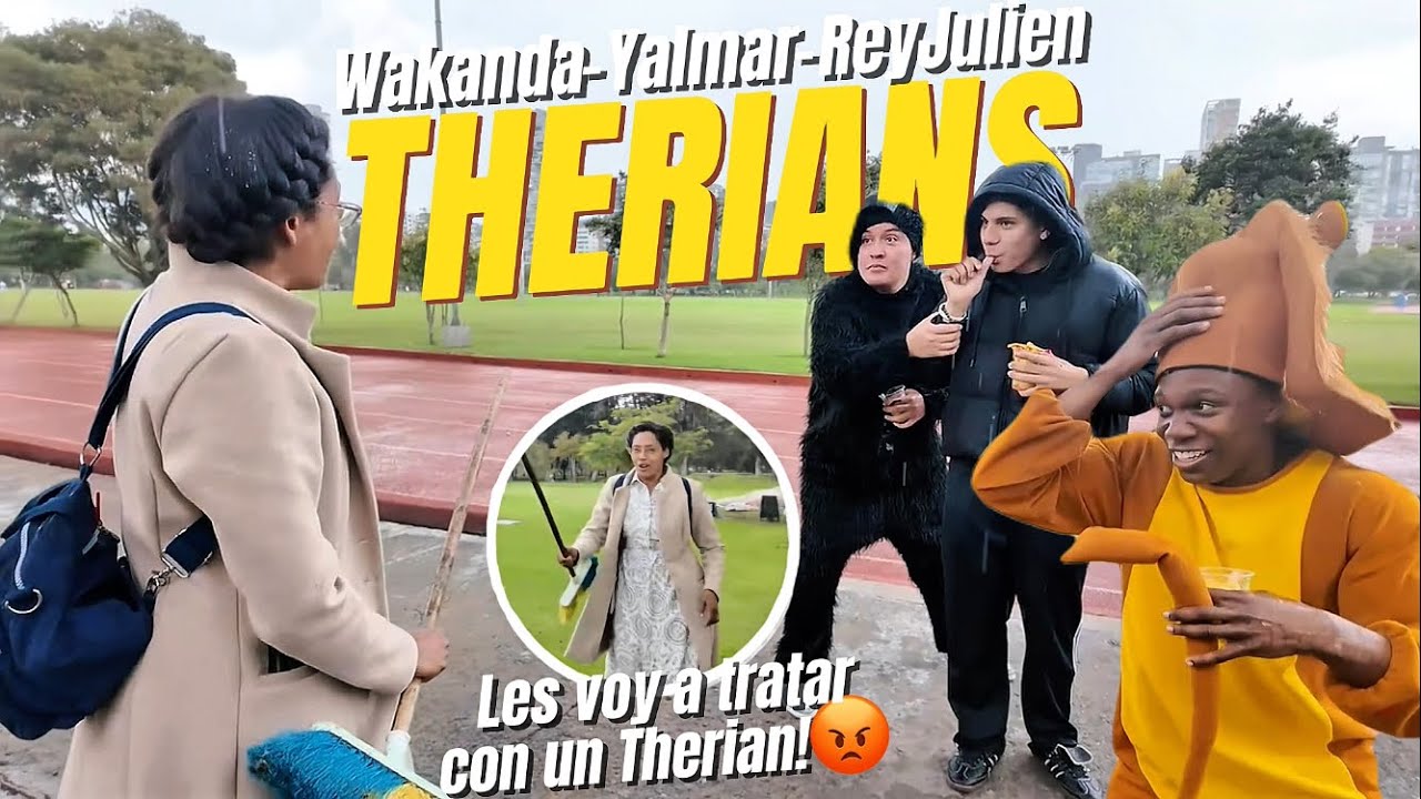 YALMAR, WAKANDA Y REY JULIEN COMO THERIANS EN LA CAROLINA *Sale Mal*