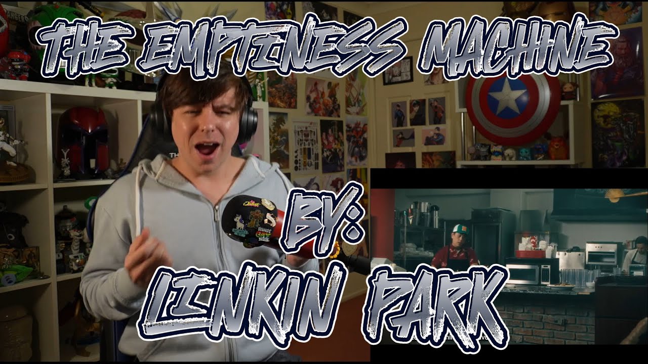 THIS WAS EVERYTHING I WAS HOPING FOR!!!!!!!!!! Blind reaction to Linkin Park - The Emptiness Machine