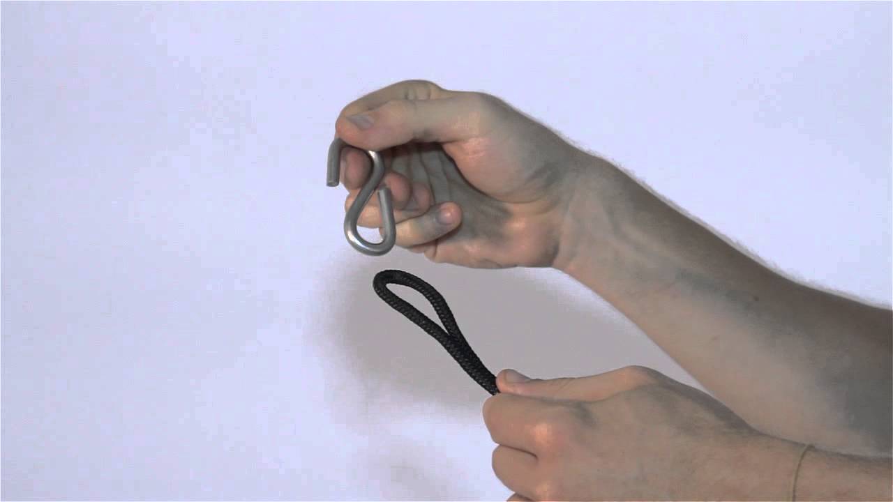 Hammock Suspension - Stainless-Steel Hook Setup