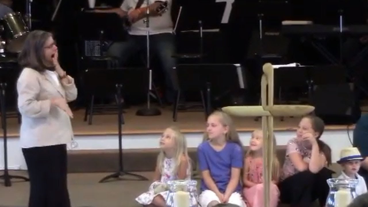 Children's Sermon, Spread Joy, Pastor Cyndi McDonald, BFUMC 09152019