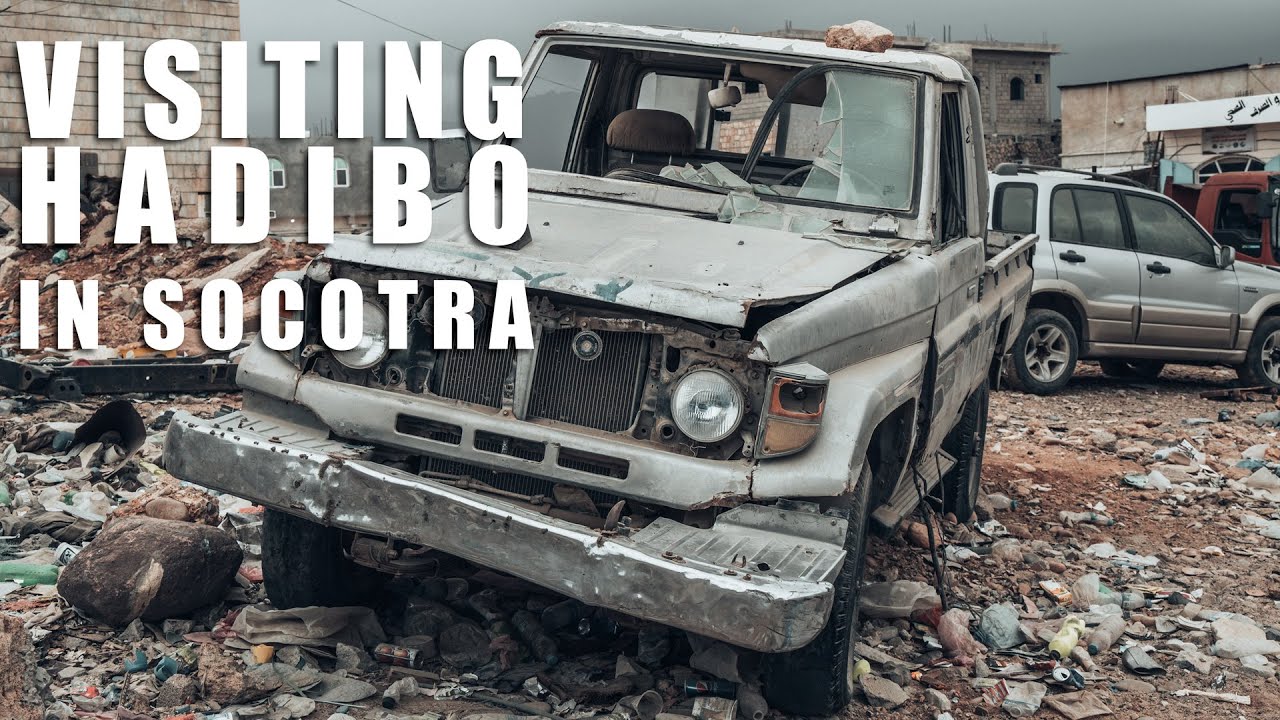 SOCOTRA - Short visit in Hadibo, the DIRTIEST place on the island.