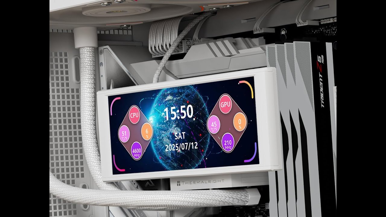 Thermalright Trofeo Vision LCD White (Unboxing)
