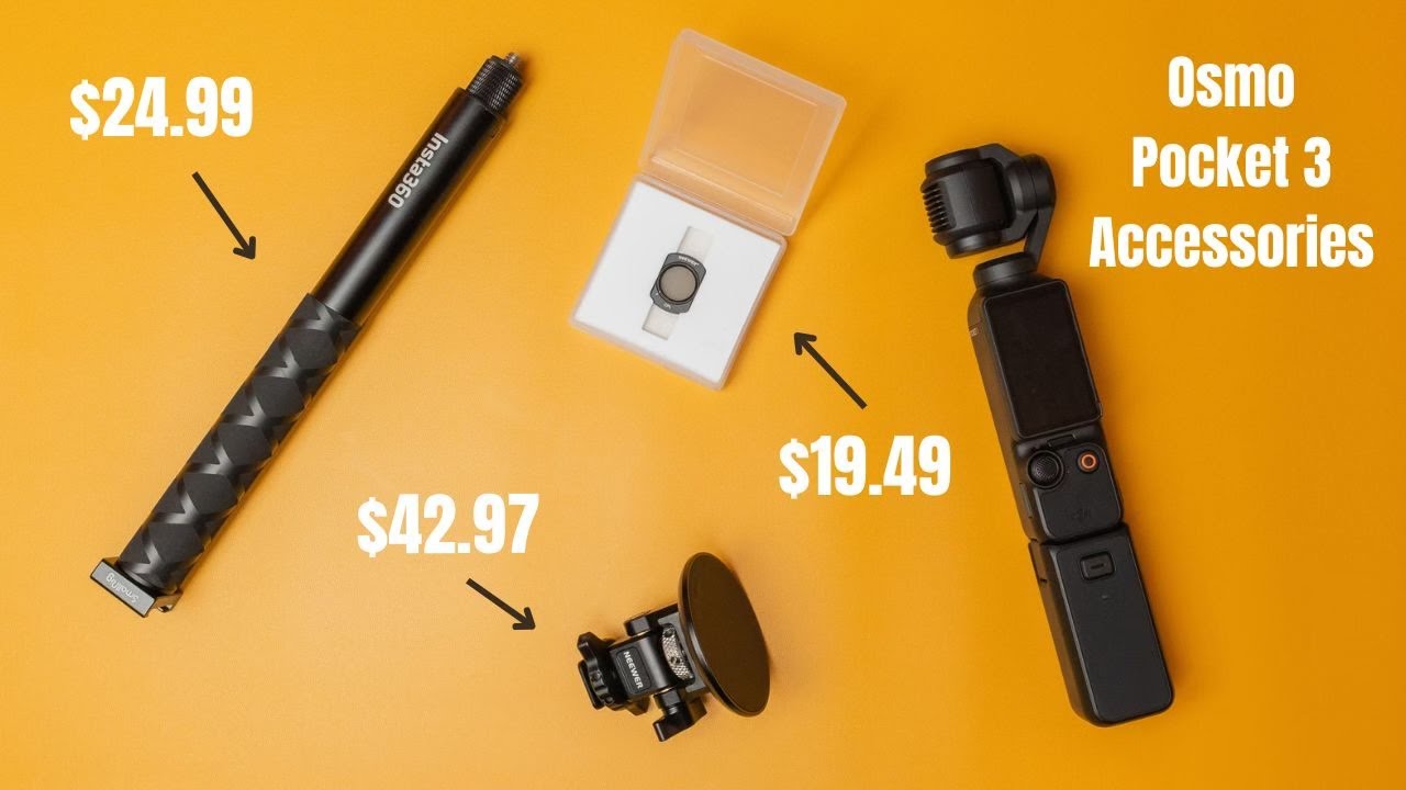 BEST DJI Osmo Pocket 3 Accessories | Perfect VLOG Setup!