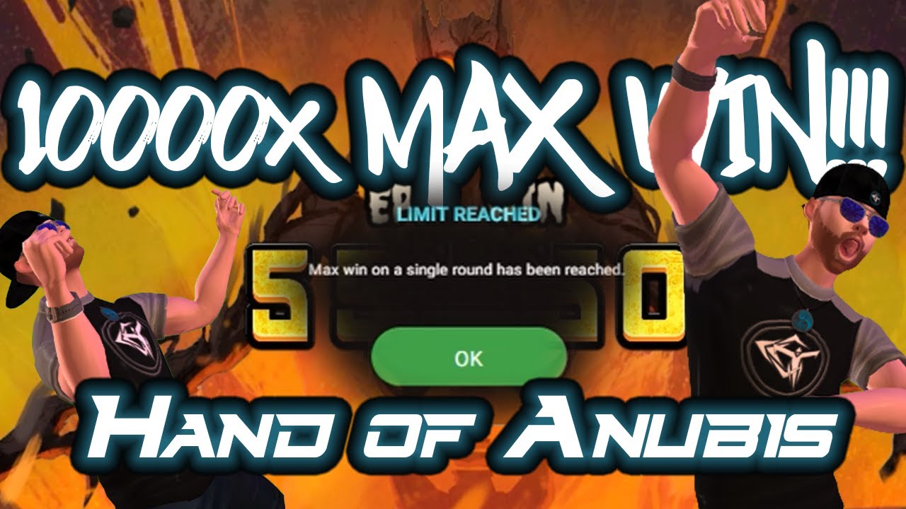 Record! Hand Of Anubis Max Win!