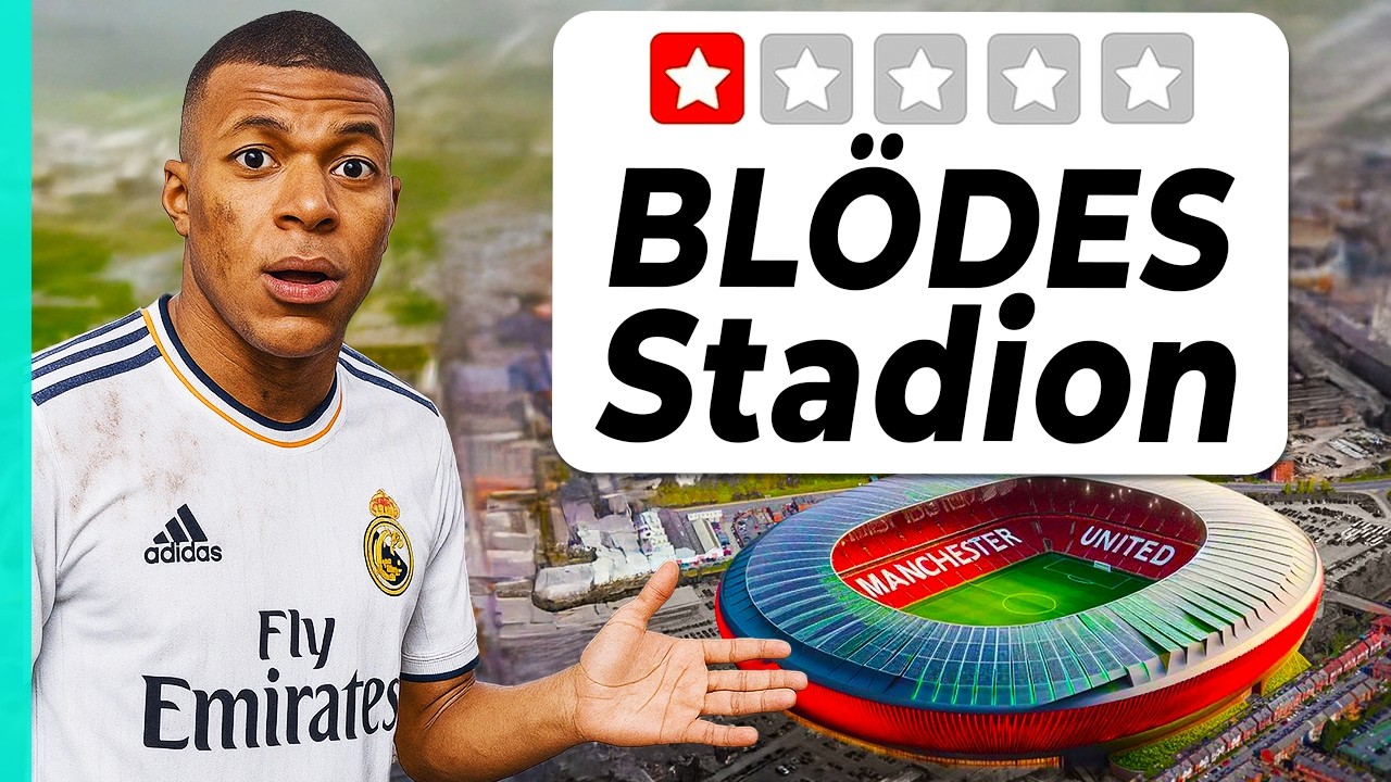 5 Stadien, die Fußballer HASSEN