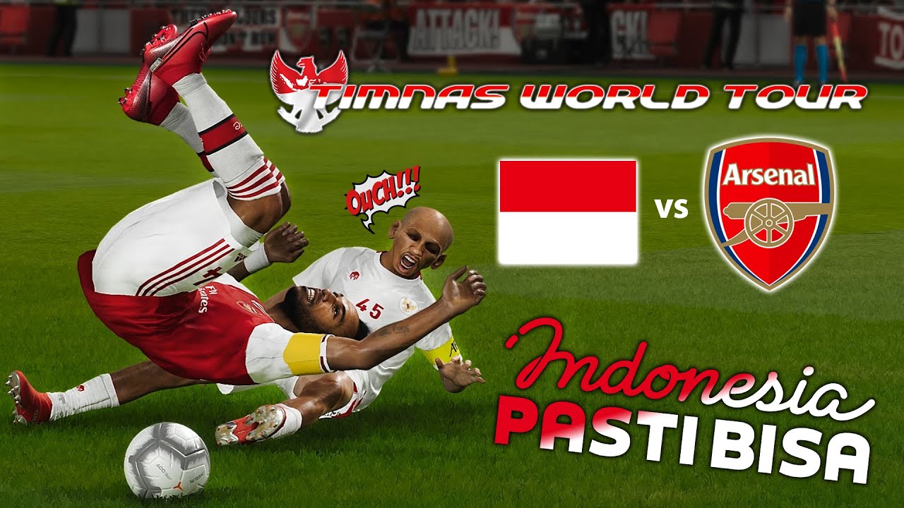GILA! INDONESIA VS ARSENAL | LIARNYA PERMAINAN ARSENAL YANG MENGANCAM INDONESIA | TIMNAS WORLD TOUR