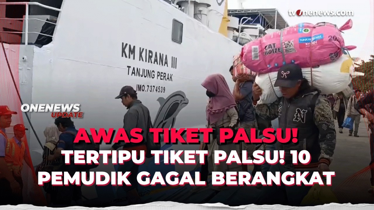 Malang! 10 Calon Pemudik di Sampit Gagal Pulang Kampung Usai Tertipu Tiket Palsu | OneNews Update