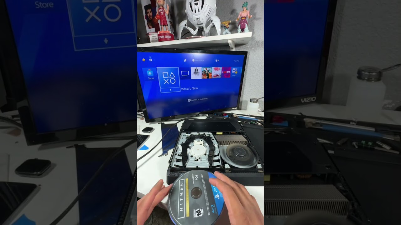 PS4 Disc Drive Repair &ndash; BEFORE & AFTER 🎮 | Console Repair #ps4repair