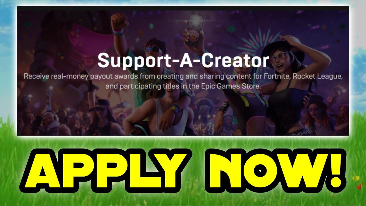 How to Get a SUPPORT A CREATOR CODE in Fortnite 2024!