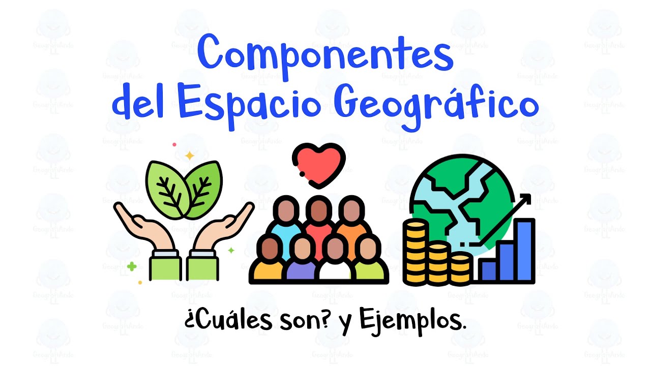 🌎 Componentes del Espacio Geogr&aacute;fico. 🌎 &iquest;Cu&aacute;les son? - Ejemplos - [F&aacute;cil y R&aacute;pido]