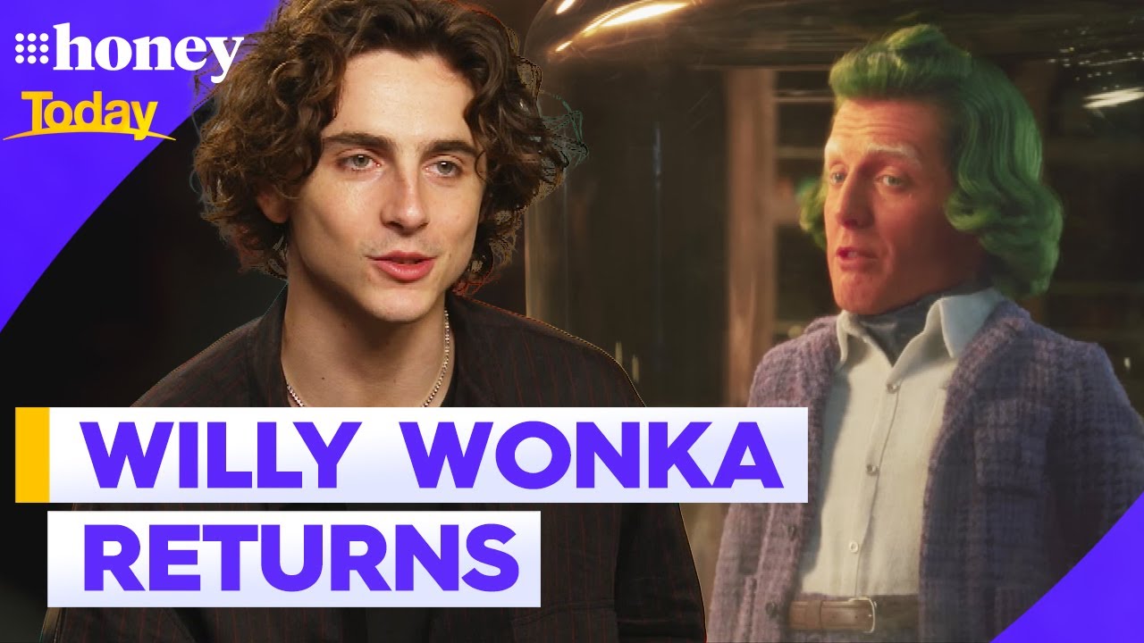 Timoth&eacute;e Chalamet talks new movie &lsquo;Wonka&rsquo; | 9Honey