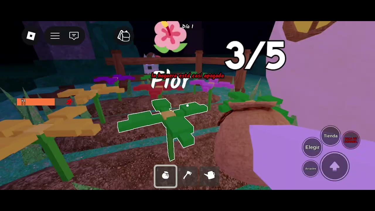 Juego 99 noches en el bosque y un lobo se burla de mi😡😡😡