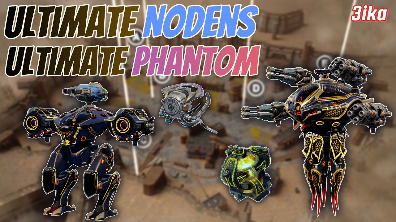 10.4M & 13.5M Damage! UE Phantom - UE Havoc Murix & UE Nodens - Tumultus Equalizer | War Robots