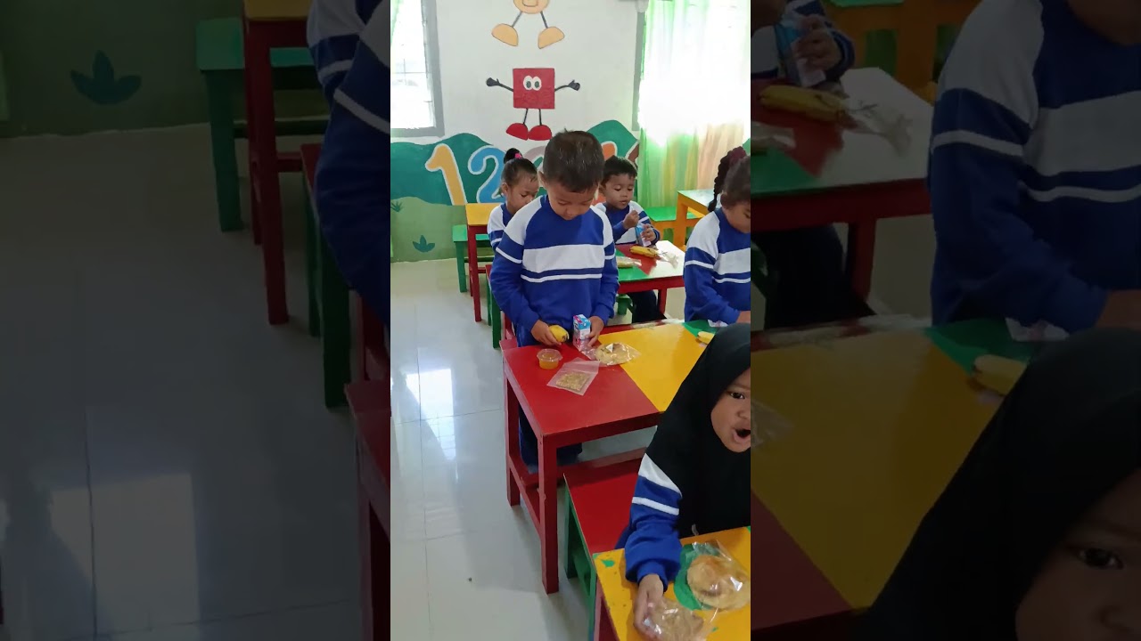 MBG Sabtu..Snack bergizi untuk anak Paud TB IV SY