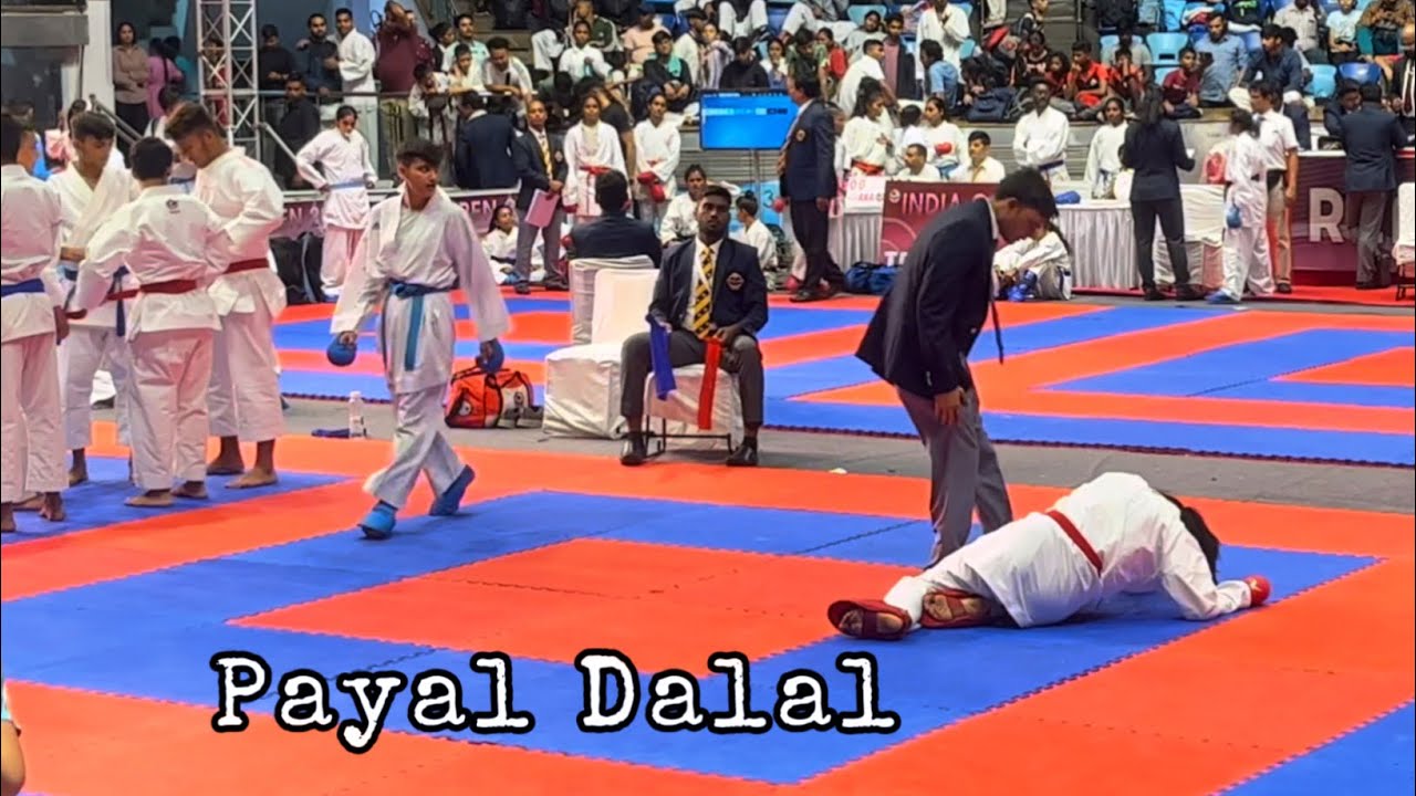 Payal Dalal | India Open International Karate Championship | Awesome Fight | Champion Girl #karate