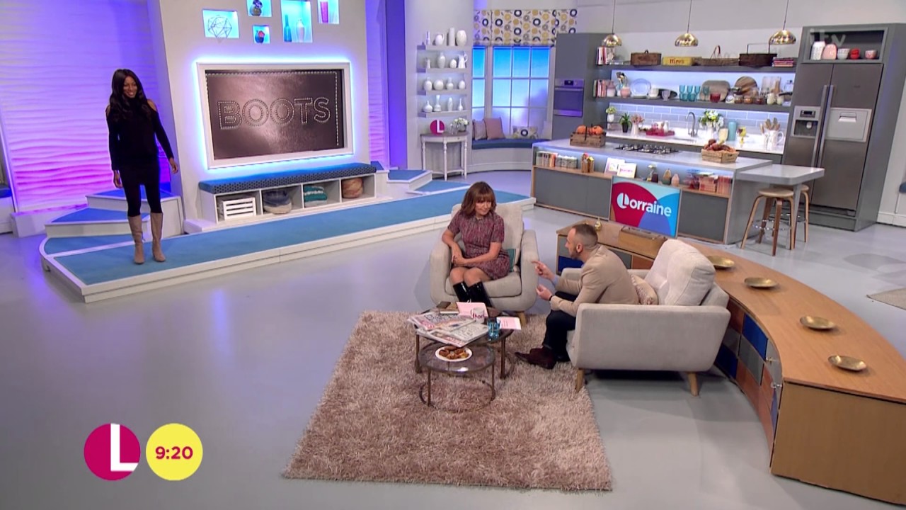 Winter Boots - Perspex And Block Heels | Lorraine