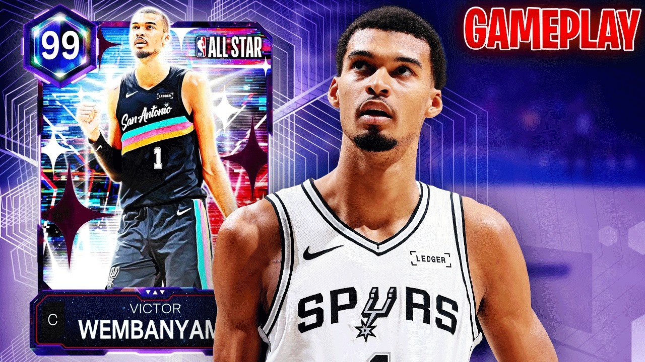 Виктор Вембаньяма, этот «темная материя», невероятно хорош в режиме MyTEAM в NBA 2K26!!